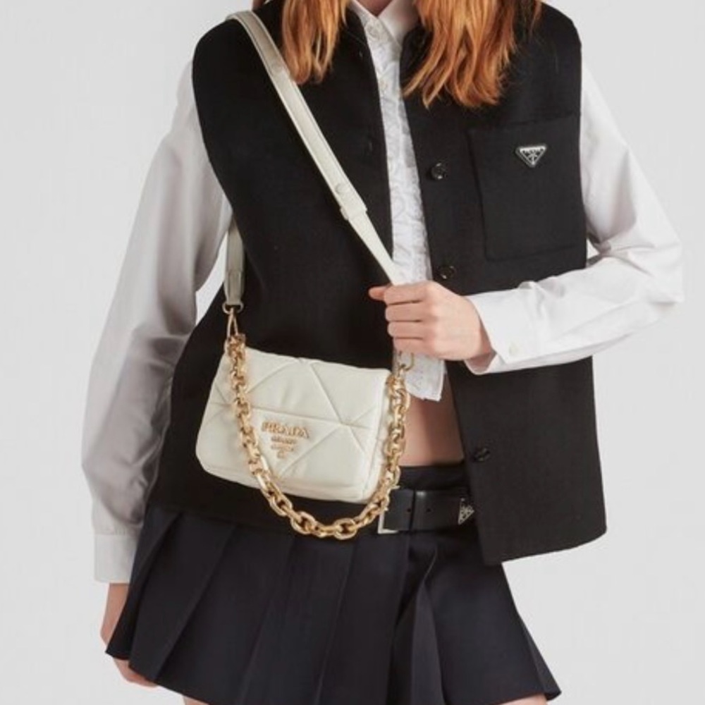 Prada System Patchwork Shoulder Bag - image 3